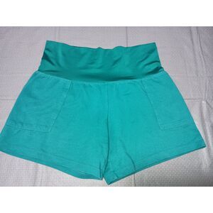 LIZ LANGE, Green Maternity Shorts, Size S/P